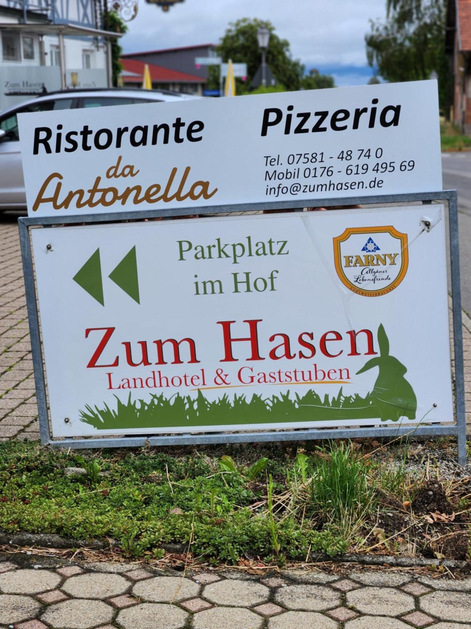 Landhotel&Gaststuben Zum Hasen Bad Saulgau Exterior foto